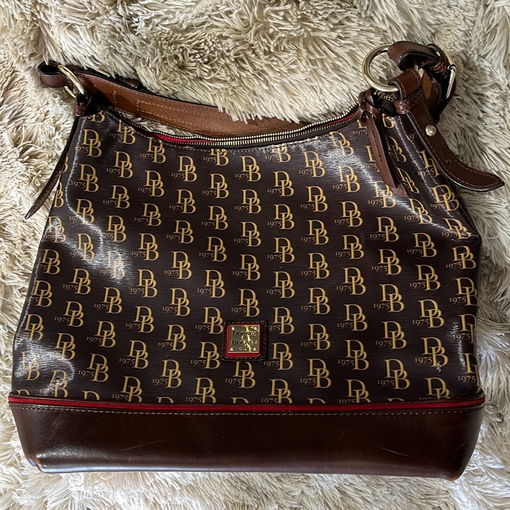 Dooney & Bourke Chocolate Monogram purse